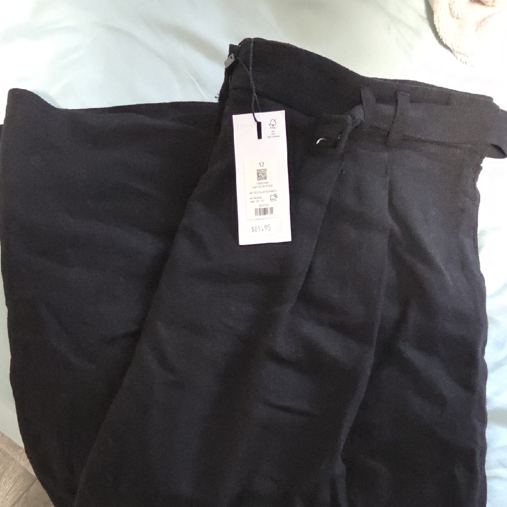 Dynamite Elegant Black Wide Leg Trousers